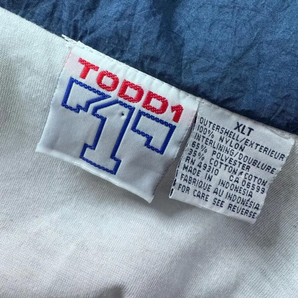 XLT Vintage Navy Windbreaker Jacket Todd 1